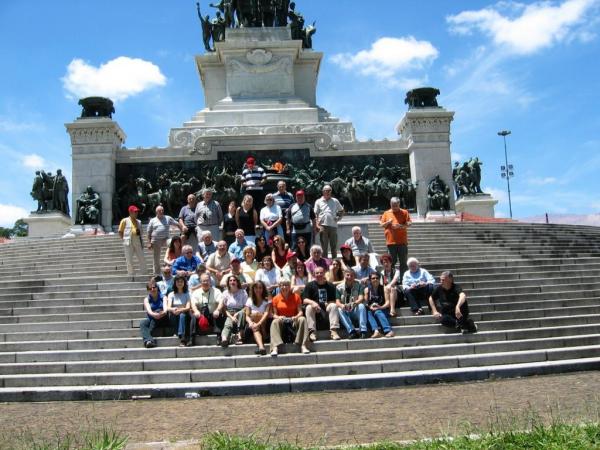 São Paulo - Foto ricordo al monumento della libertà